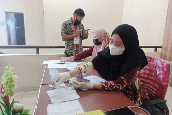 Deteksi Dini Penyalahgunaan Narkotika, Pengadilan Agama Gorontalo Utara Laksanakan Test Urine