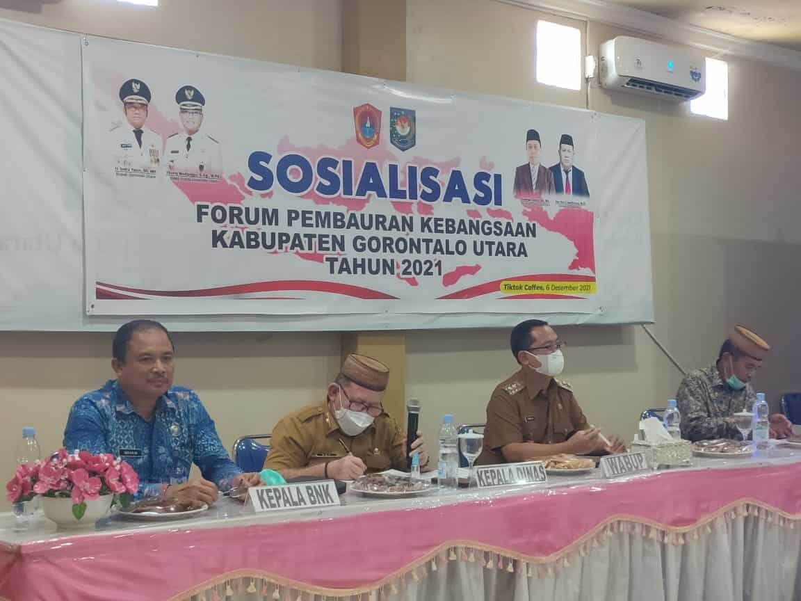 Kepala BNN Kab. Gorontalo Utara Ajak Seluruh Kepala Desa Untuk Menyukseskan Program Desa Bersinar