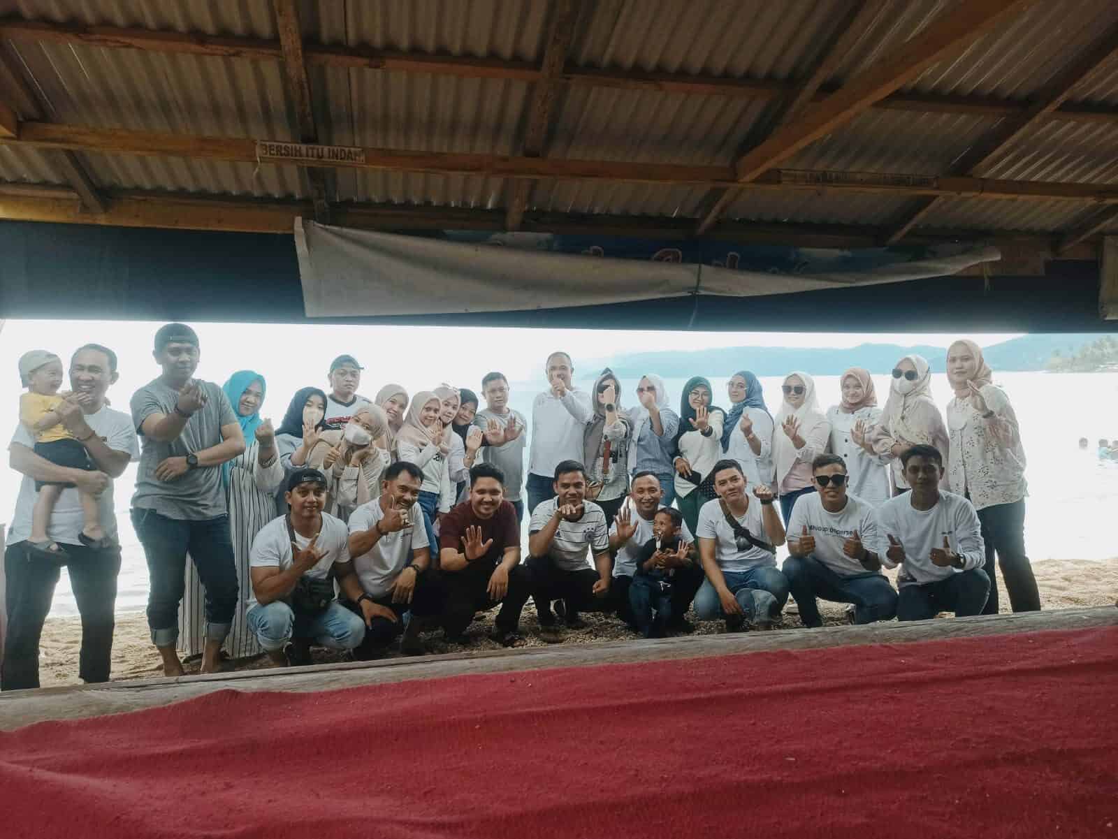 Family Gathering BNN Kabupaten Gorontalo Utara Pererat Silaturahmi Antar Pegawai