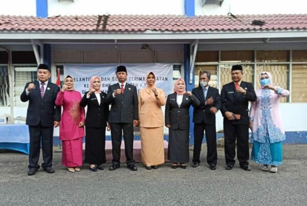 Pelantikan dan Serah Terima Jabatan Kepala BNN Kabupaten/Kota di Wilayah Provinsi Gorontalo