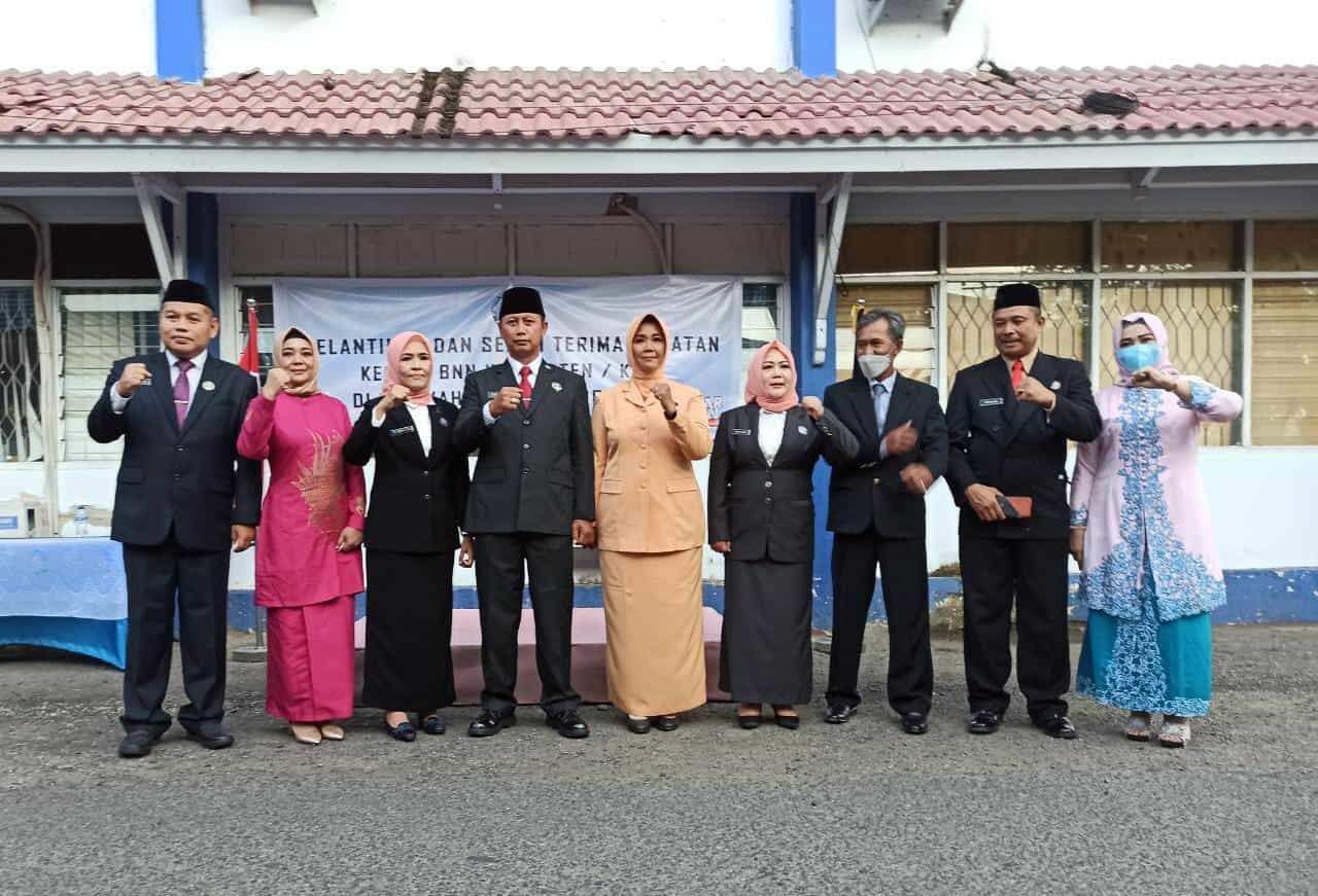 Pelantikan dan Serah Terima Jabatan Kepala BNN Kabupaten/Kota di Wilayah Provinsi Gorontalo