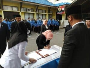 Pelantikan dan Serah Terima Jabatan Kepala BNN Kabupaten/Kota di Wilayah Provinsi Gorontalo