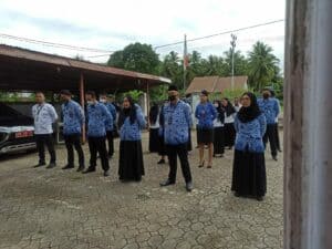 Apel Perdana di Awal Tahun, Ismiyati Rustam SKM.,M.Kes Semangati Seluruh Pegawai
