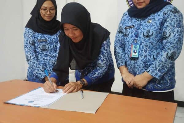 Penandatanganan Pakta Integritas dan Perjanjian Kinerja Pegawai BNN Kabupaten Gorontalo Utara
