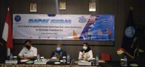 Suleman Lakoro Membuka Secara Resmi Rapat Kerja Program Pemberdayaan Masyarakat Anti Narkoba Di Instansi Pemerintah