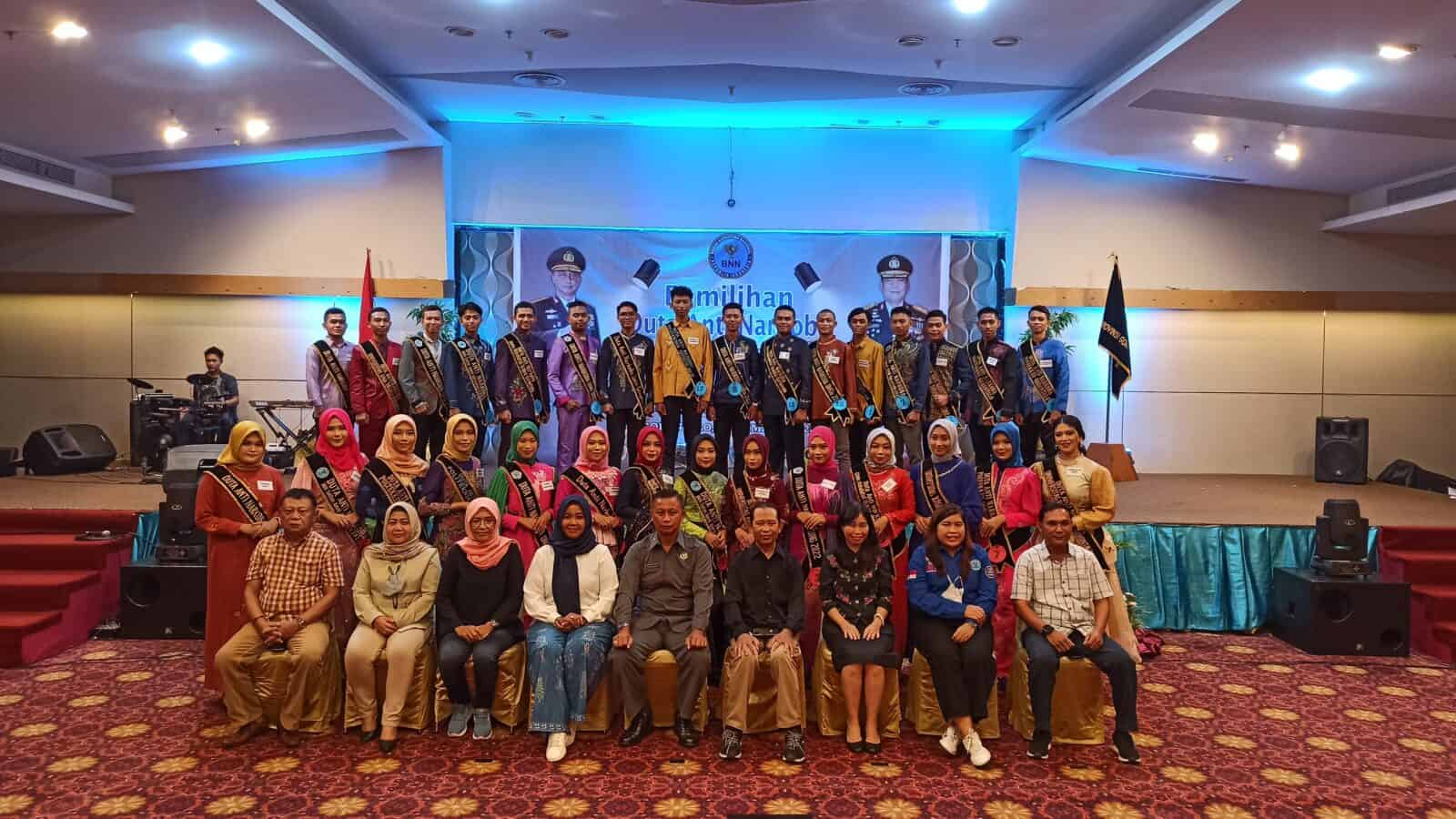 BNN Provinsi Gorontalo Sukses Menggelar Pemilihan Duta Anti Narkoba Tahun 2022
