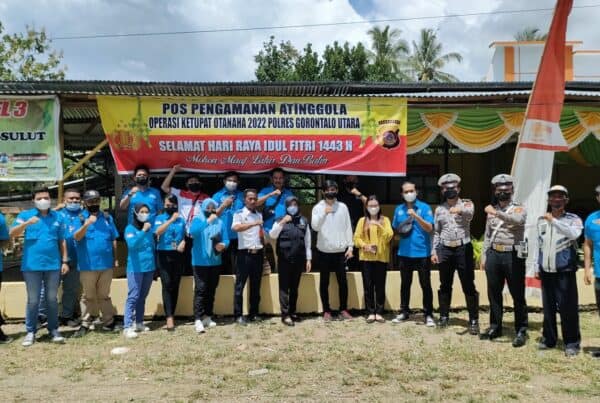 Wujudkan Mudik Bersinar, BNN Kabupaten Gorontalo Utara Gelar Test Urine Bagi Para Sopir