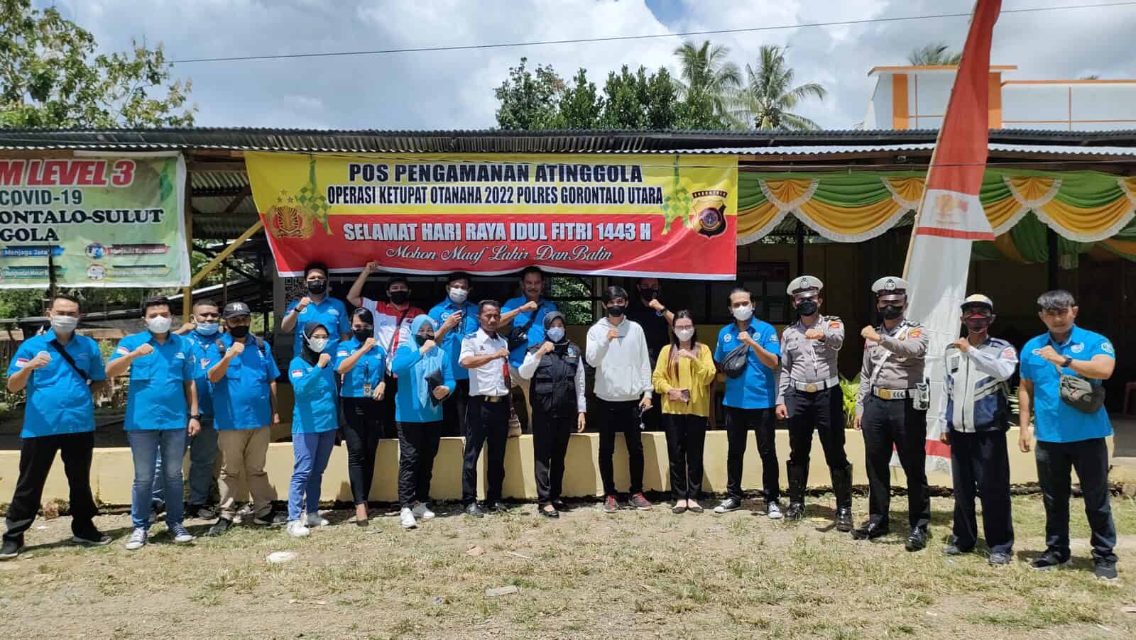 Wujudkan Mudik Bersinar, BNN Kabupaten Gorontalo Utara Gelar Test Urine Bagi Para Sopir