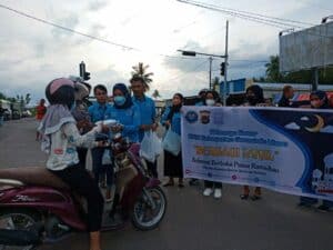 Siapkan 200 Paket Berbuka, BNN Kabupaten Gorontalo Utara Sukses Gelar Berbagi Takjil Gratis