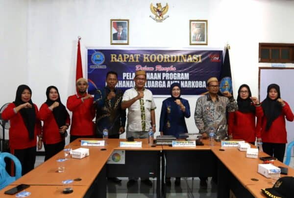 Rapat Koordinasi Pelaksanaan Program Ketahanan Keluarga Anti Narkoba Kabupaten Gorontalo Utara