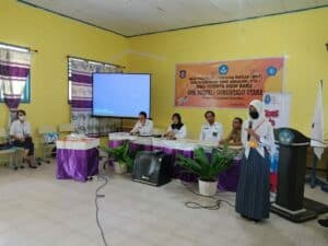 BNN Kabupaten Gorontalo Utara Sosialisasikan Bahaya Narkoba pada Acara MPLS di SMKN 1 Anggrek