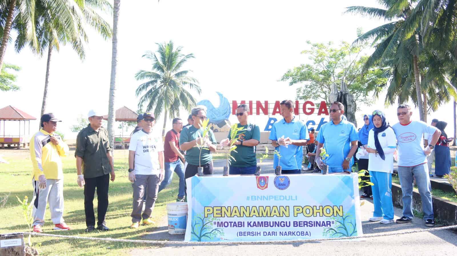 Motabi Kambungu Atinggola, BNN Kabupaten Gorontalo Utara Gelar Senam Sehat dan Penanaman Pohon Motabi Kambungu Atinggola, BNN Kabupaten Gorontalo Utara Gelar Senam Sehat dan Penanaman Pohon