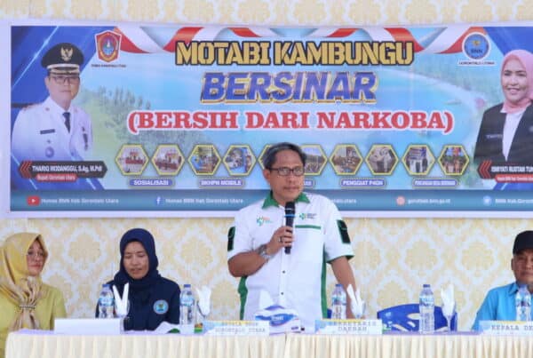 Motabi Kambungu Biau, Sekda Gorontalo Utara Canangkan Desa Omuto Sebagai Desa Bersinar