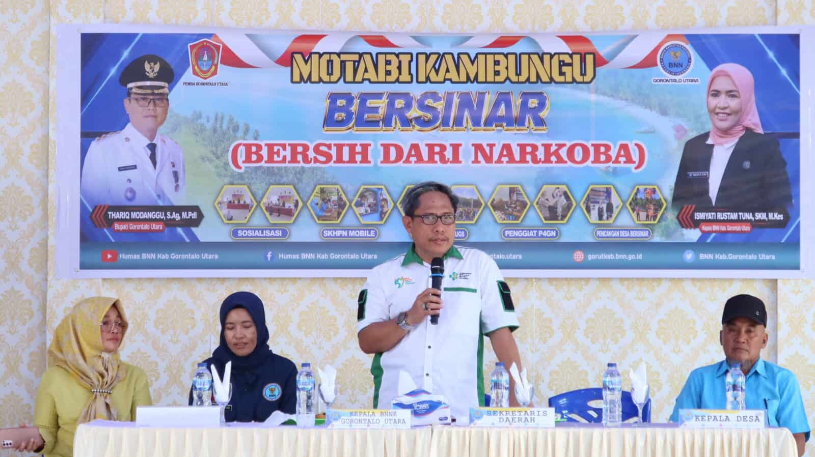 Motabi Kambungu Biau, Sekda Gorontalo Utara Canangkan Desa Omuto Sebagai Desa Bersinar Motabi Kambungu Biau, Sekda Gorontalo Utara Canangkan Desa Omuto Sebagai Desa Bersinar