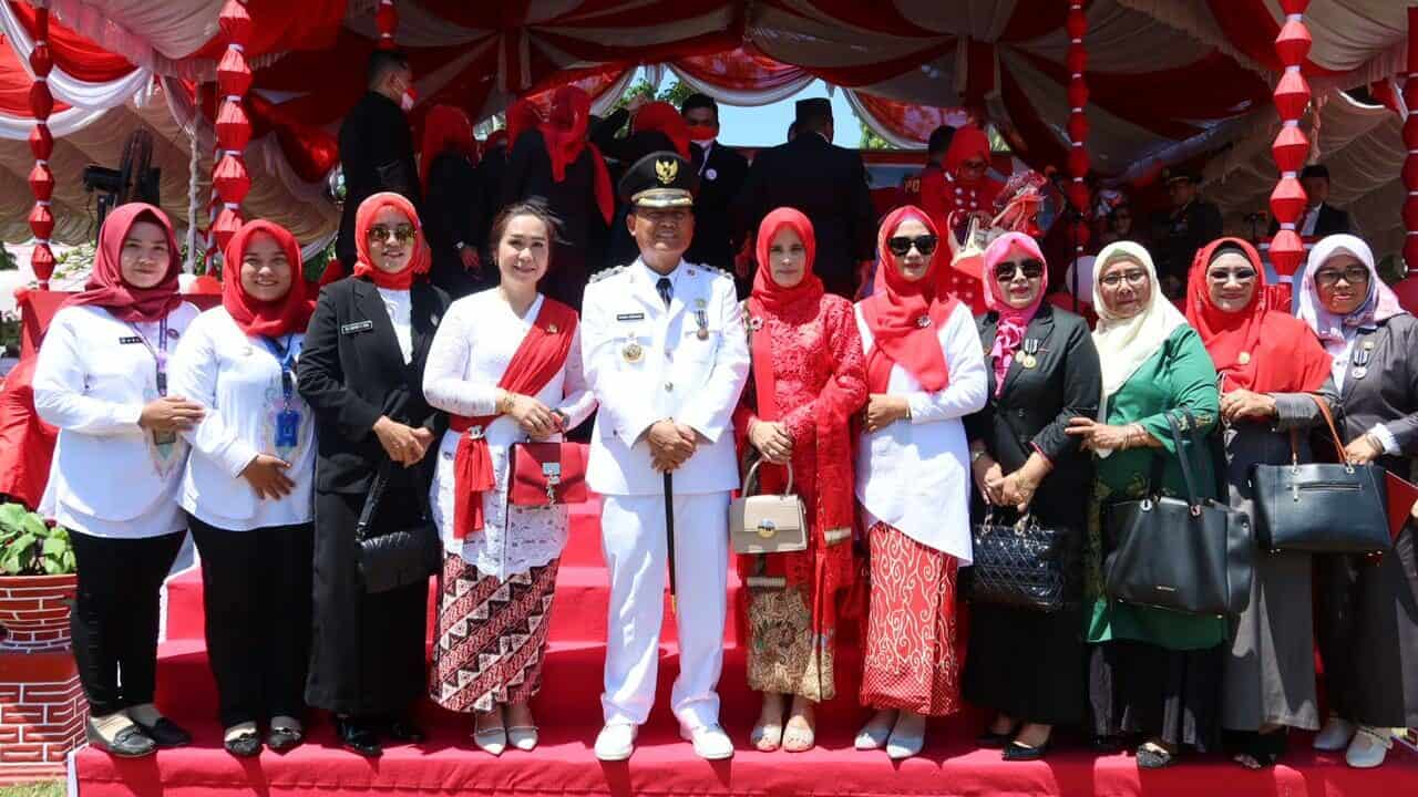Kepala BNN Kabupaten Gorontalo Utara Hadir Dalam Upacara Peringatan Kemerdekaan RI di Gentuma Raya