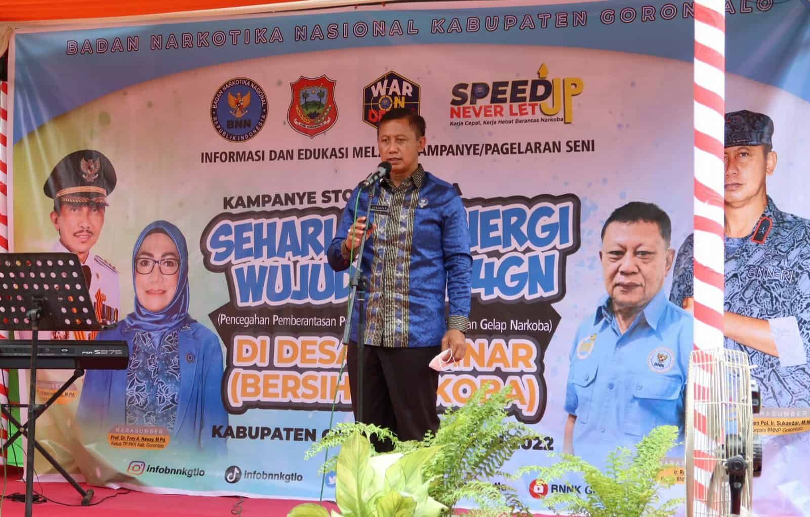 Kampanye War On Drugs Terus Digelorakan Kepada Masyarakat Gorontalo Kampanye War On Drugs Terus Digelorakan Kepada Masyarakat Gorontalo