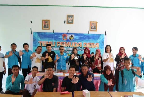 BNN Kabupaten Gorontalo Utara Sosialisasikan Program P4GN dalam Temu Pemuda Motabi Kambungu Kecamatan Gentuma