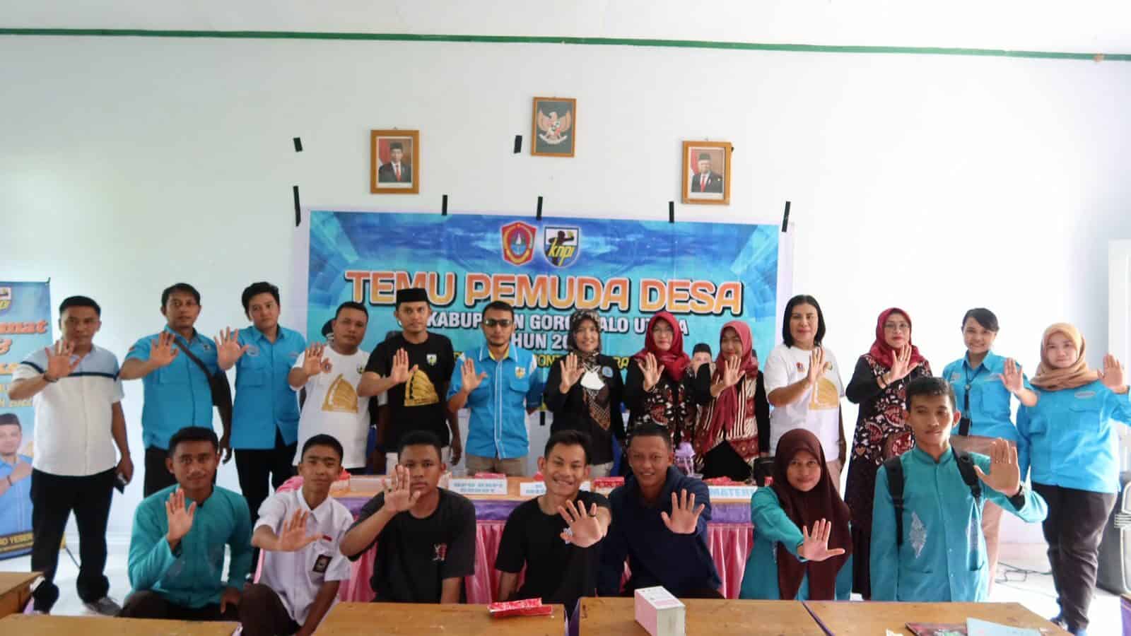 BNN Kabupaten Gorontalo Utara Sosialisasikan Program P4GN dalam Temu Pemuda Motabi Kambungu Kecamatan Gentuma