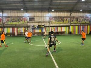 Jalin Silaturahmi, BNN Kabupaten Gorontalo Utara Gelar Tanding Futsal