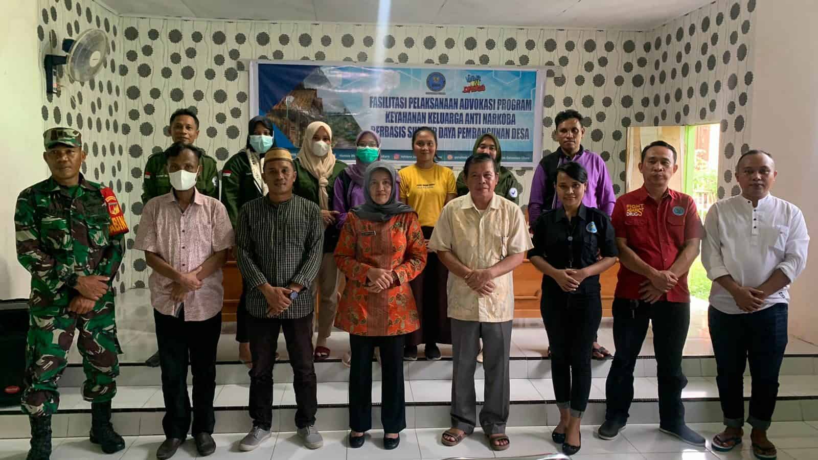 Rapat Fasilitasi Ketahanan Keluarga Anti Narkoba Berbasis Sumber Daya Desa