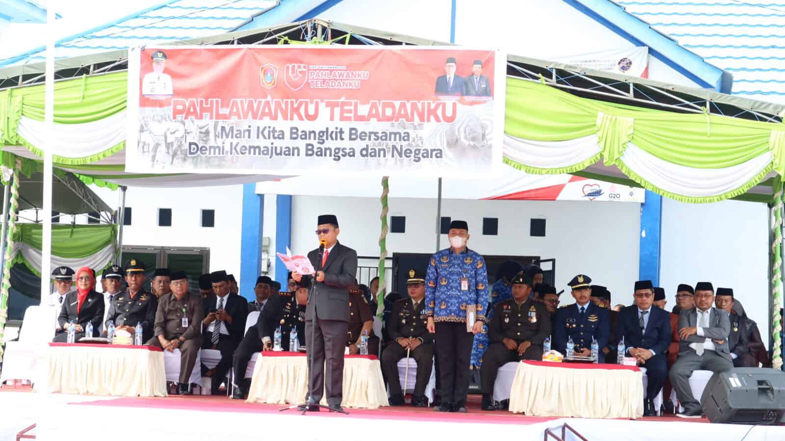 Upacara Peringatan Hari Pahlawan Kabupaten Gorontalo Utara Tahun 2022