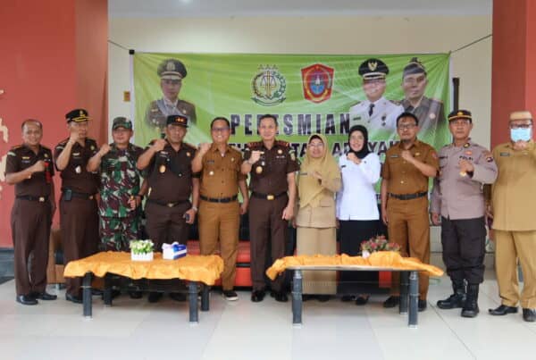 Peresmian Balai Rehabilitasi Adhyaksa Gorontalo Utara di RS. Zainal Umar Sidiki