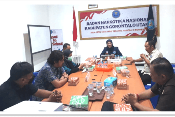 Case Conference Tim Assesment Terpadu BNN Kabupaten Gorontalo Utara