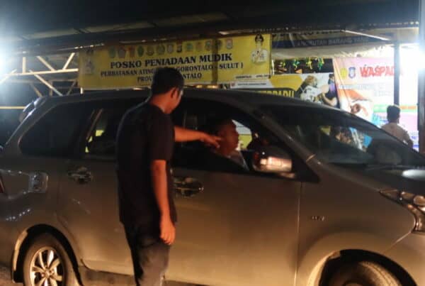 BNN Kabupaten Gorontalo Utara Cegah Masuknya Narkoba dengan Melakukan Razia di Perbatasan Atinggola