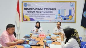 BNNK Gorontalo Utara Gelar Bimtek Petugas IBM (Intevensi Berbasis Masyarakat)