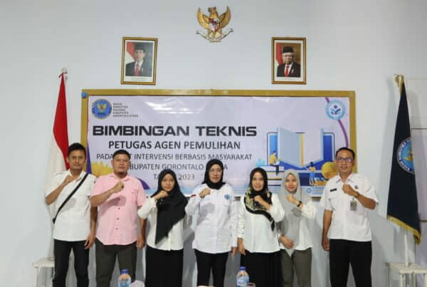 BNNK Gorontalo Utara Gelar Bimtek Petugas IBM (Intevensi Berbasis Masyarakat)