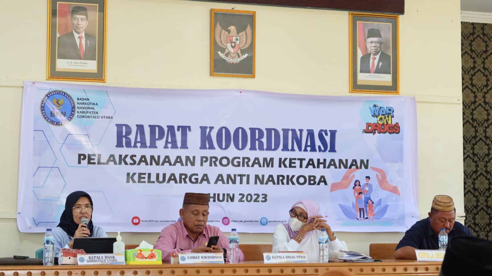 Rapat Koordinasi Ketahanan Keluarga Gorontalo Utara