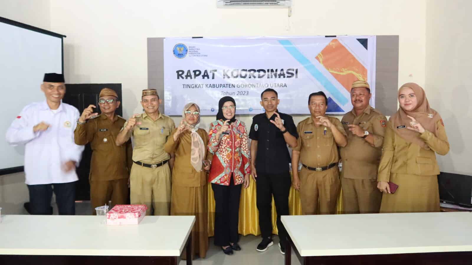 Rapat Koordinasi Rehabilitasi Tingkat Kabupaten Gorontalo Utara