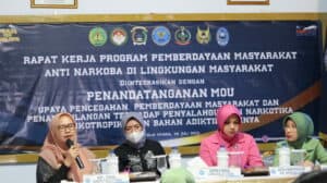 Raker Program Pemberdayaan Masyarakat Anti Narkoba Sekaligus Penandatanganan MoU BNN dengan GOW Gorontalo Utara