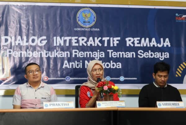 Pembentukan Remaja Teman Sebaya Anti Narkoba BNN Kabupaten Gorontalo Utara