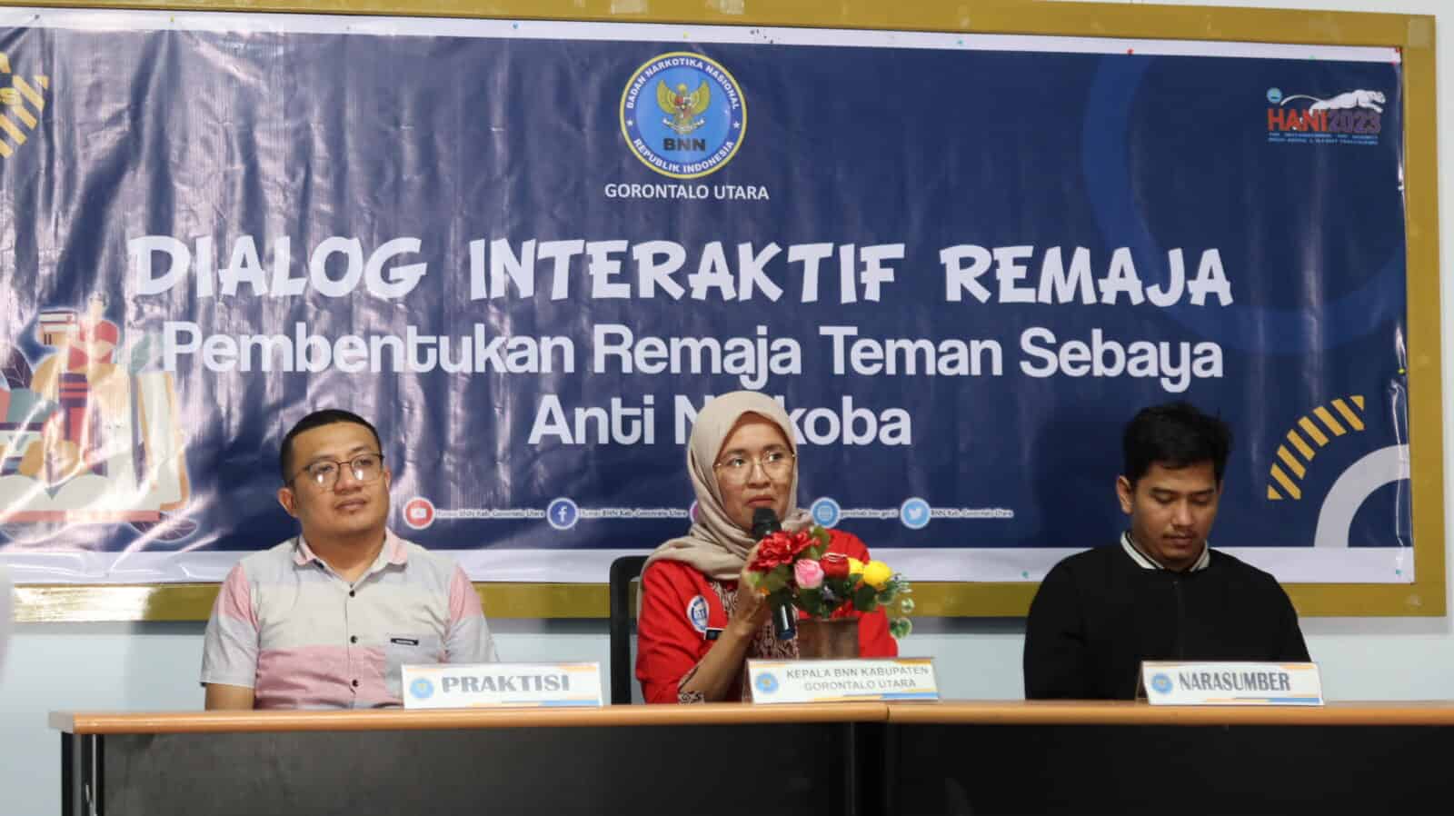Pembentukan Remaja Teman Sebaya Anti Narkoba BNN Kabupaten Gorontalo Utara