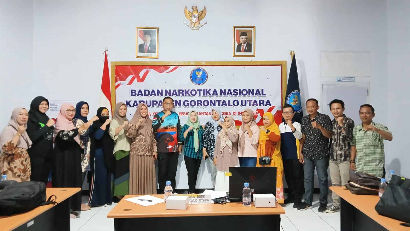Rapat Monitoring dan Evaluasi Pelaksnaan Program Rencana Aksi Nasional P4GN Gorontalo Utara