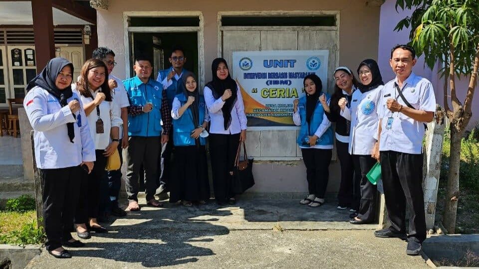 Supervisi Layanan Unit IBM Ceria Desa Moluo Oleh Tim Dit. PLRKM BNN RI