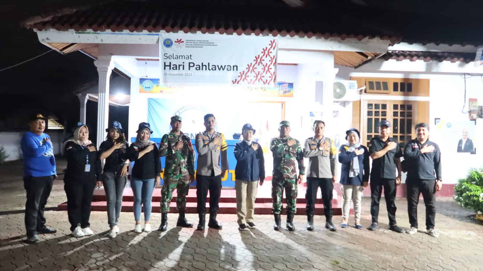 Jelang Akhir Tahun, BNN Kabupaten Gorontalo Utara Gelar Operasi Bersinar