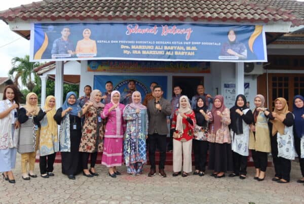 Kunjungan Kepala BNN Provinsi Gorontalo Marzuki Ali Basyah ke BNN Kabupaten Gorontalo Utara