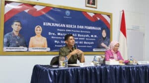 Kunjungan Kepala BNN Provinsi Gorontalo Marzuki Ali Basyah ke BNN Kabupaten Gorontalo Utara