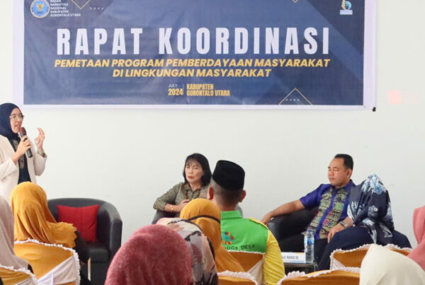 Rapat Koordinasi Pemetaan Program Pemberdayaan Masyarakat Kabupaten Gorontalo Utara
