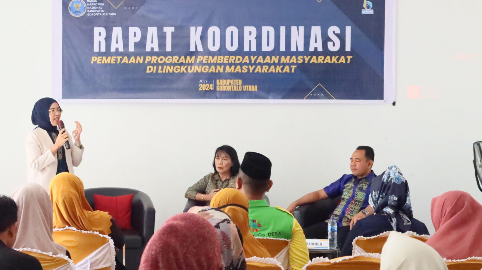Rapat Koordinasi Pemetaan Program Pemberdayaan Masyarakat Kabupaten Gorontalo Utara