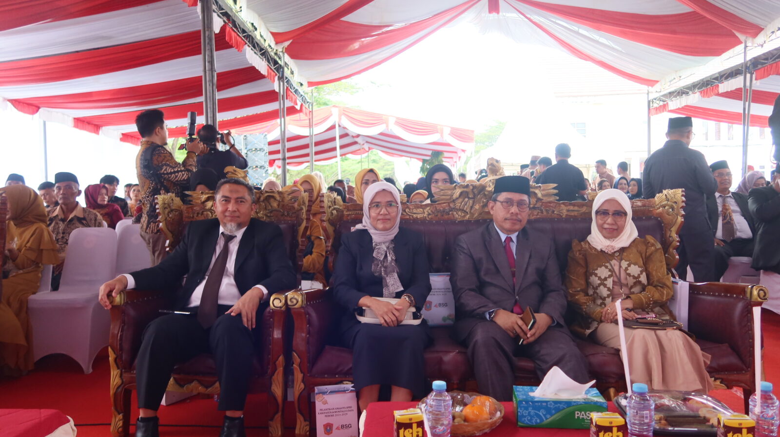 Kepala BNNK Gorontalo Utara Hadiri Acara Pelantikan 25 Anggota DPRD Periode 2024-2029