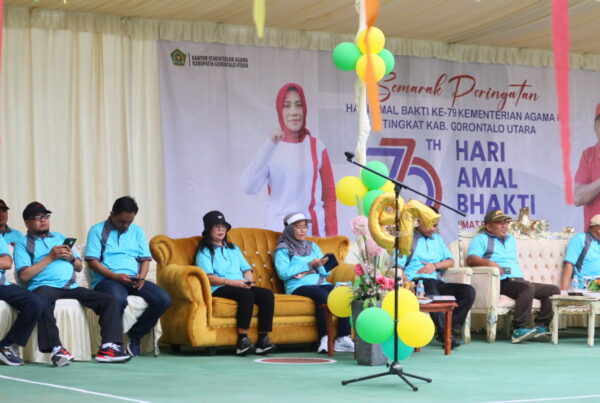 Kepala BNNK Gorontalo Utara Hadiri Pencanangan Hari Amal Bakti ke-79 Kemenag Wilayah Gorontalo Utara