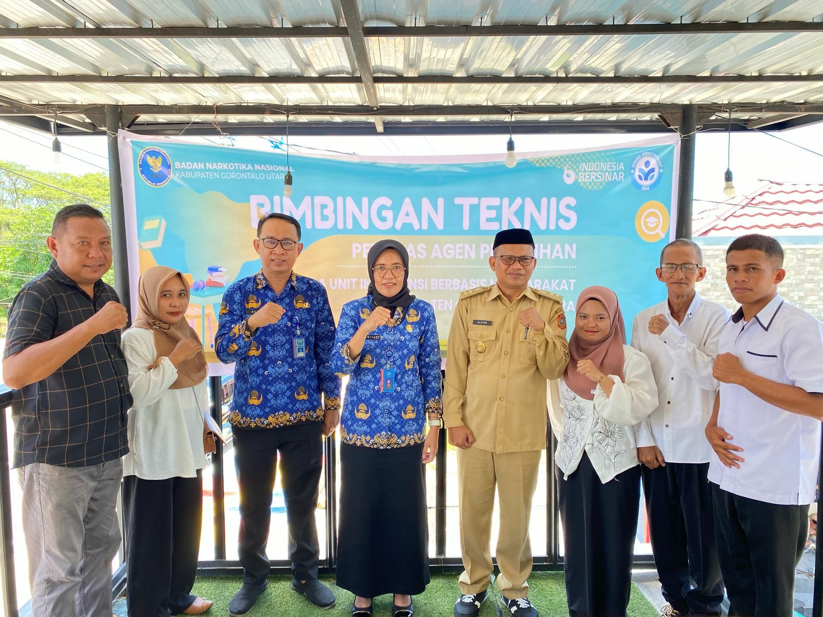 Bimbingan Teknis Agen Pemulihan Unit IBM Desa Molingkapoto Selatan
