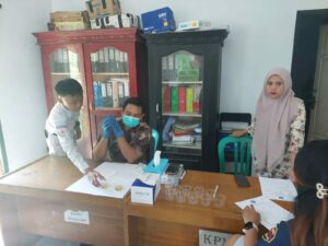 Bersama Kodim 1314 Gorontalo Utara Sosialisasikan Bahaya Narkoba di Desa Ombulodata