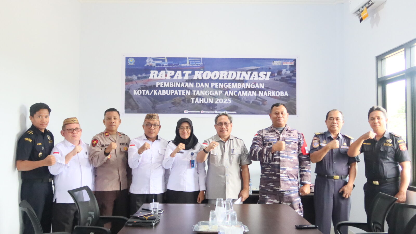 Rapat Koordinasi Pembinaan dan Pengembangan Kabupaten Tanggap Ancaman Narkoba
