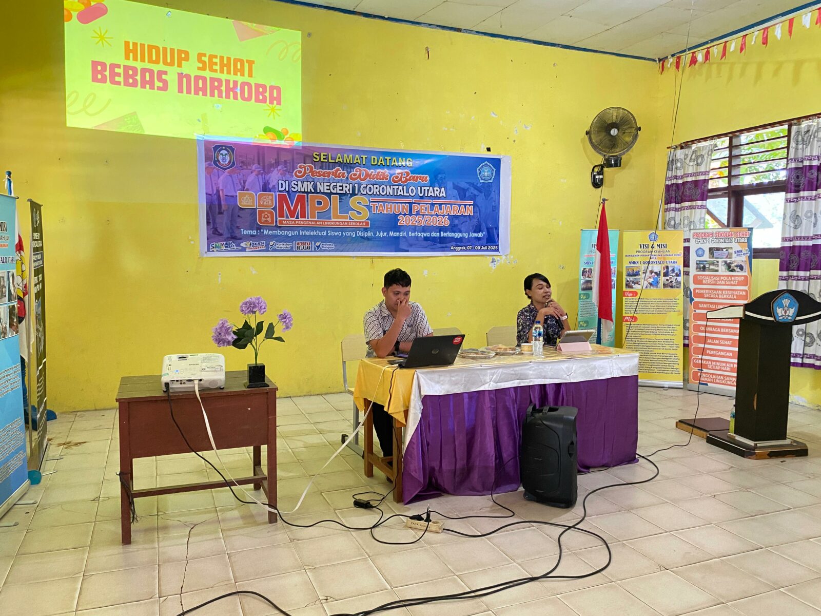 Sosialisasi P4GN pada Kegiatan MPLS di SMKN 1 Gorontalo Utara Sosialisasi P4GN pada Kegiatan MPLS di SMKN 1 Gorontalo Utara